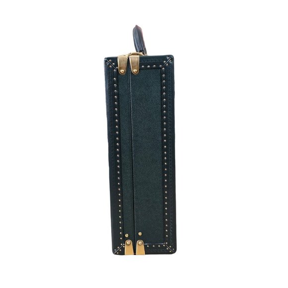 LOUIS VUITTON LV Mens Lawyer Professor Leather Hard President Briefcase Attache - Picture 5 of 14